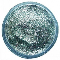 Třpytivý gel 12 ml - stříbrný