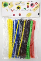 Chlupaté dráty 100 ks mix barev
