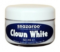 Barva na obličej- klaunská bílá -50ml