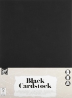 Černé čtvrtky A4, 220 g/m2 - 10 listů
