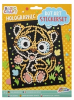 Mozaikový holografický obrázek - tygřík