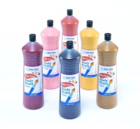„Všechny barvy pleti“ - vodové barvy 6 x 600 ml