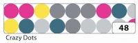 WASHI barevné puntíky, 10 m x 15 mm