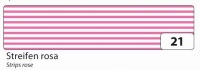 WASHI páska růžovobílé pruhy, 10 m x 15 mm