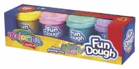 Modelovací hmota Colorino Fun Dough 4x56g Glitter