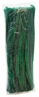 Chlupaté modelovací dráty 30cm, 100ks - zelené