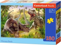 Puzzle 180 dílků - Dinosauří bitva