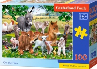 Puzzle Castorland 100 dílků premium - Na farmě