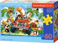 Puzzle Castorland 60 dílků - Jízda na safari