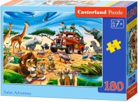 Puzzle Castorland 180 dílků - Dobrodružství na Safari