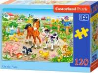 Puzzle Castorland 120 dílků - Na farmě