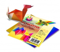 Papíry na skládání Origami -duhové, 100 listů, 10x10 cm, 70g – mix barev