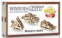 3D dřevěné puzzle - Přívěšky - Lodě