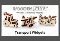 3D dřevěné puzzle - Přívěšky - Doprava