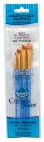 Malířské štětce 4 ks ,, Golden Taklon Angular" Vel.3,6,10,13 mm
