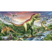 Diamantový obrázek - T-Rex a spol.30x40cm