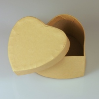 Papírové krabička - Srdíčka, 8 ks, 5 cm
